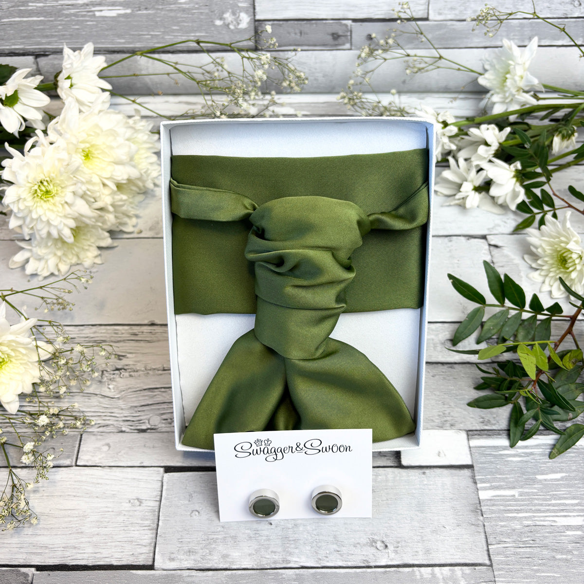 Ivy Wedding Cravat