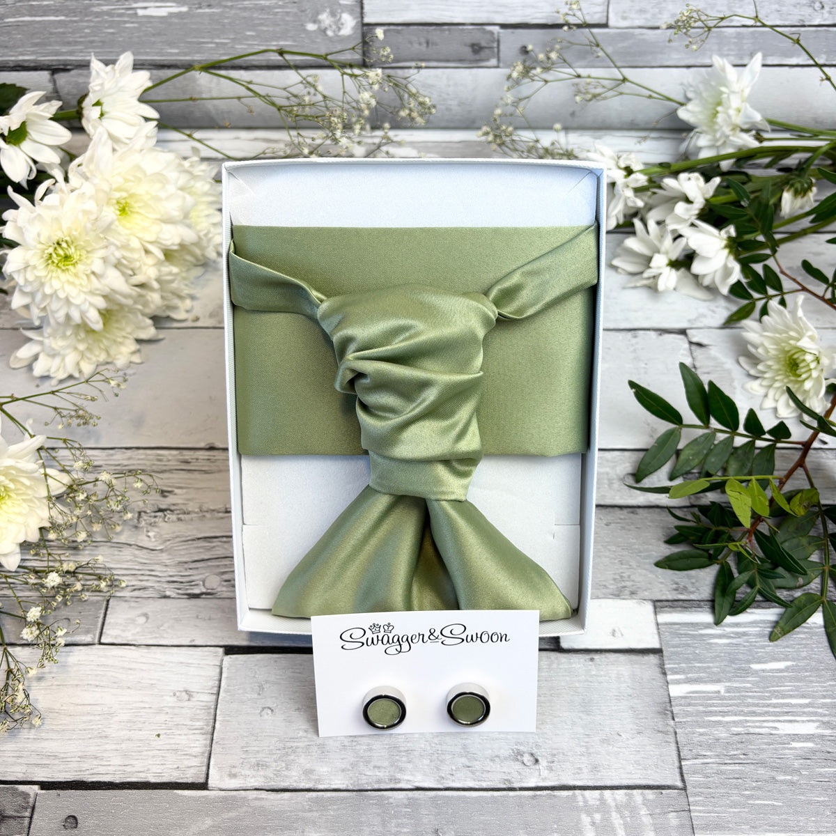 Pistachio Wedding Cravat