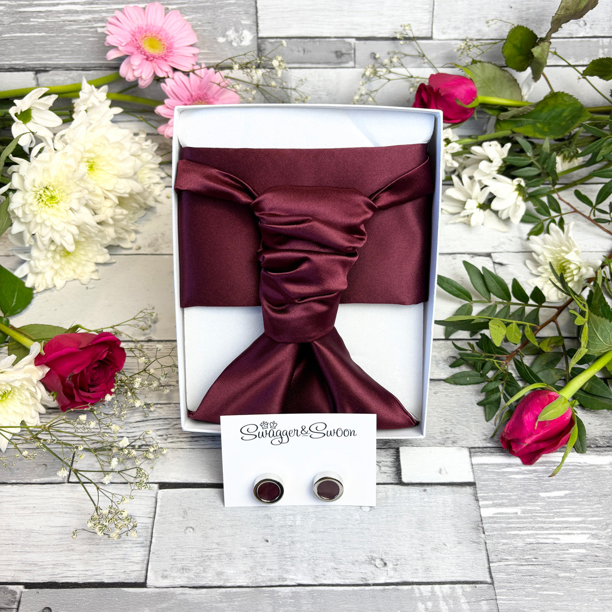 Burgundy Wedding Swatch