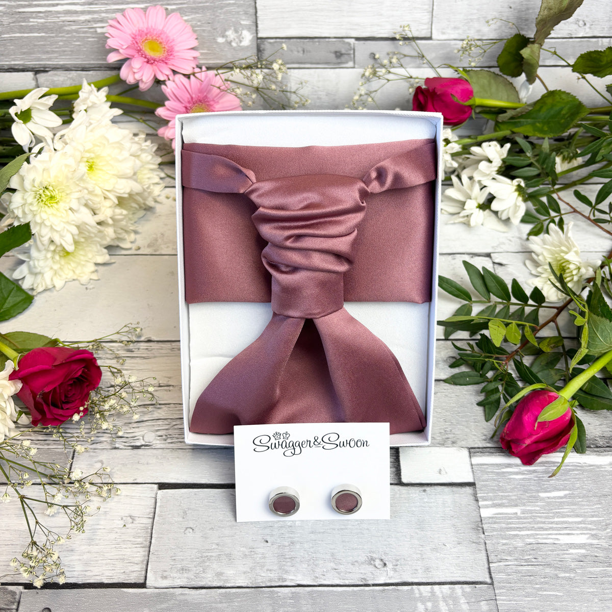 Rosewood Wedding Cravat