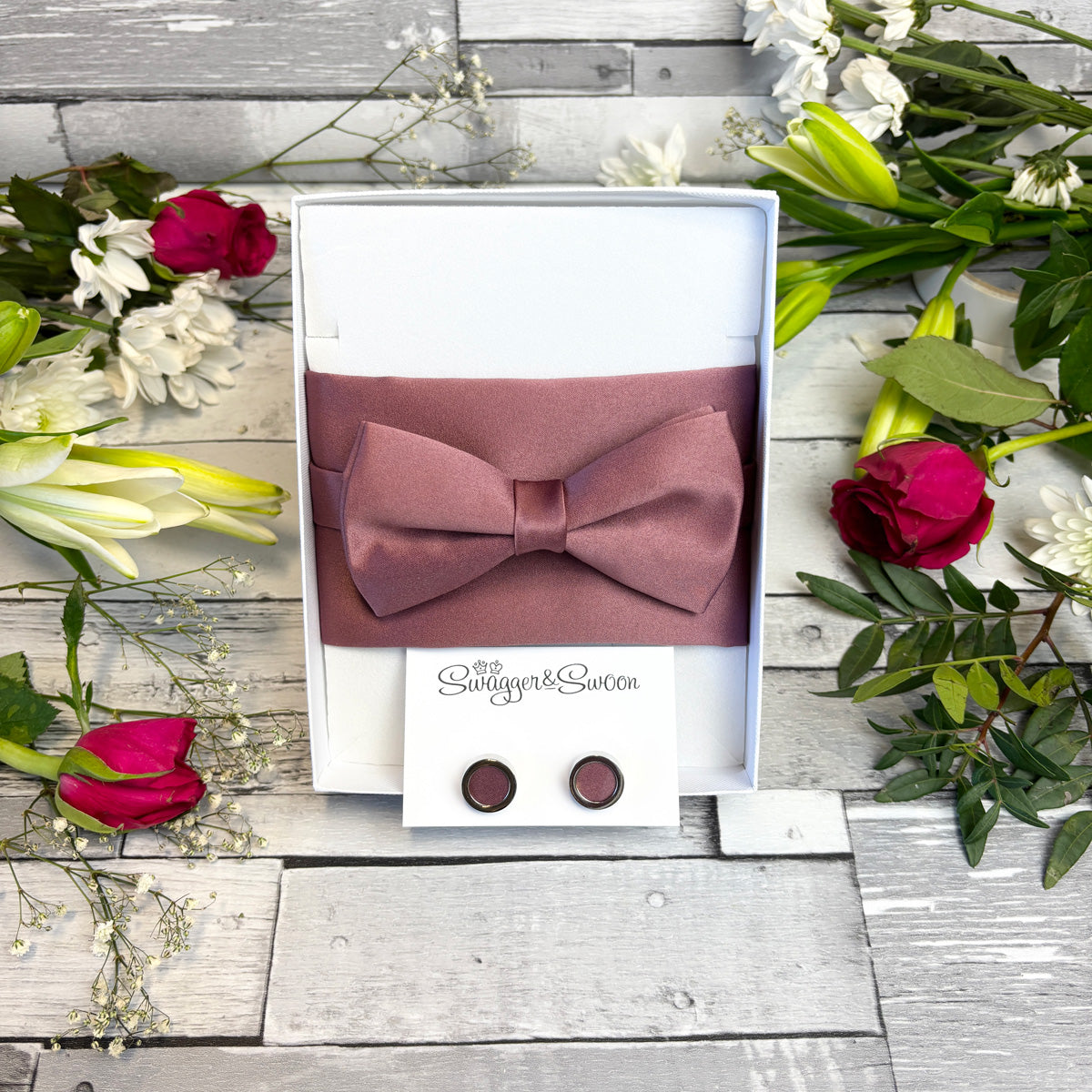 Rosewood Bow Tie