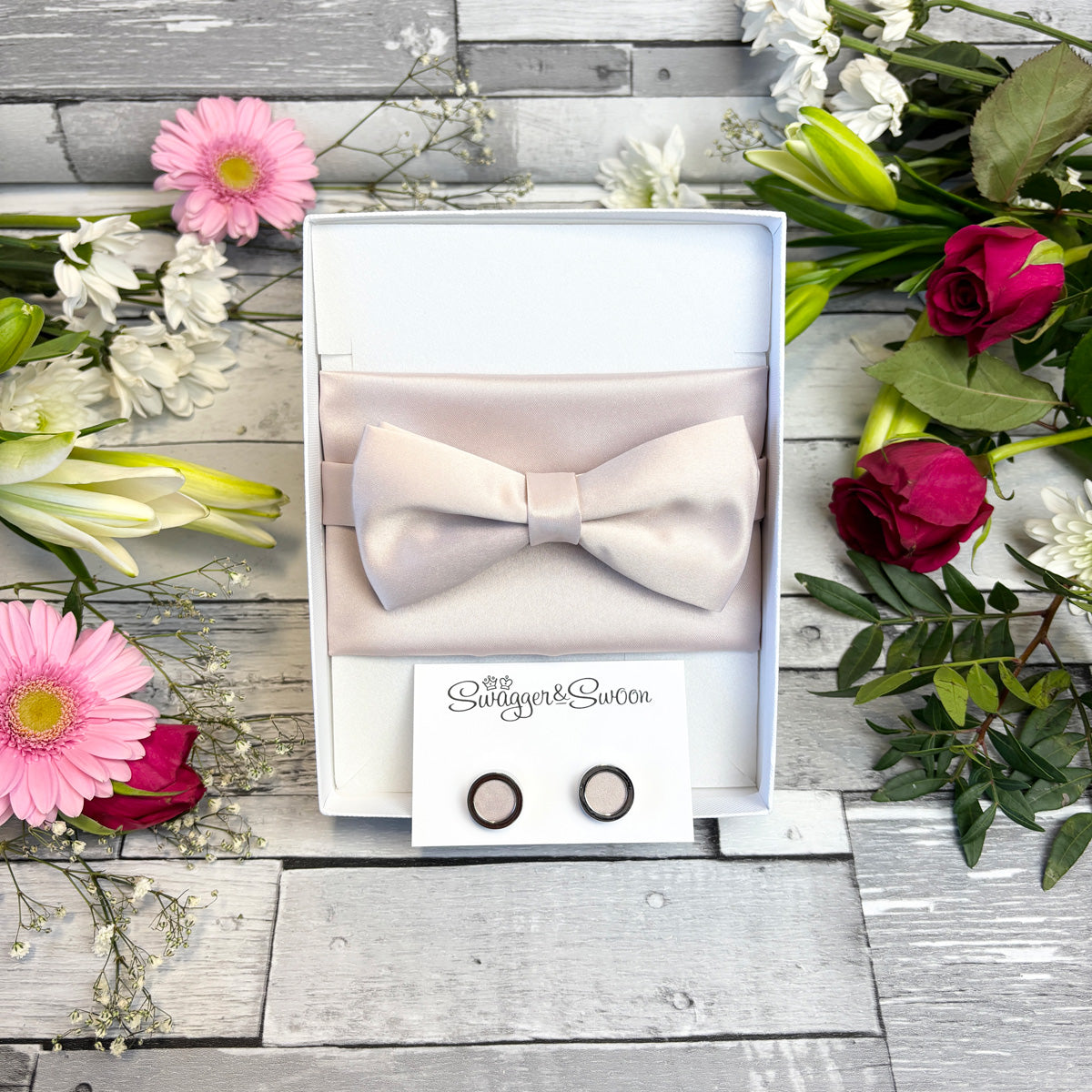 Blush Pink Cufflinks