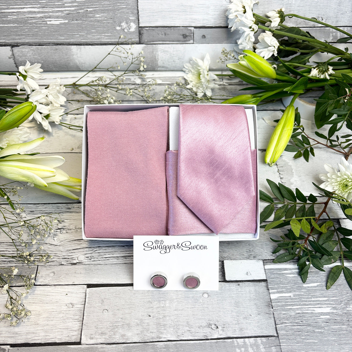 Sweet Pink Shantung Wedding Swatch