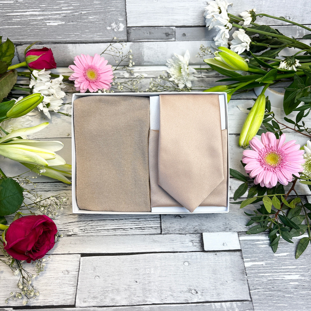 Coffee Tie & Socks Gift Set