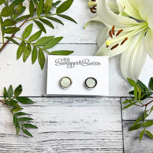 Silver Birch Cufflinks