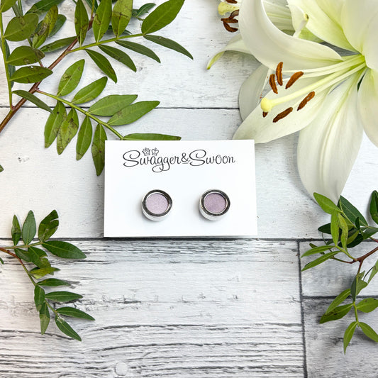 Lavender Frost Cufflinks