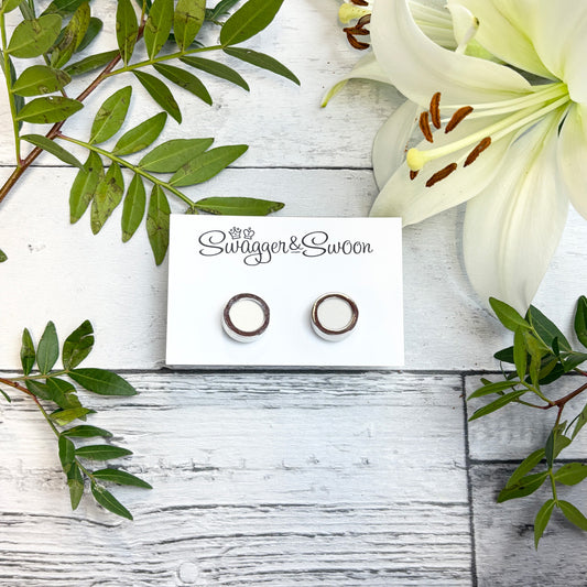 Snowdrop Ivory Cufflinks