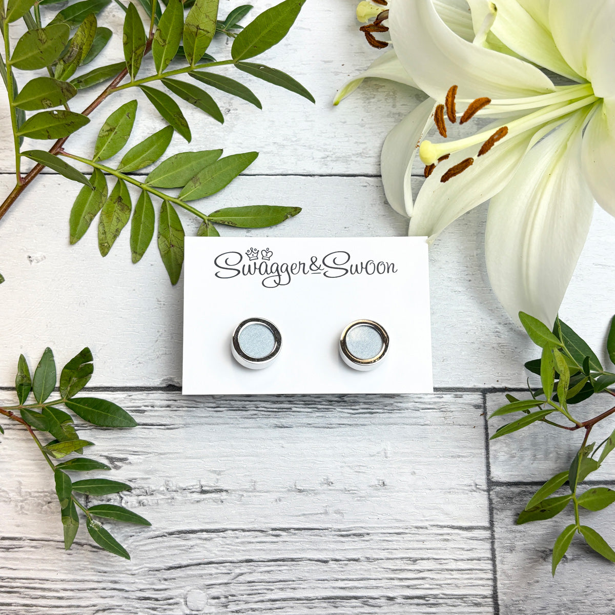 Dusty Blue Cufflinks