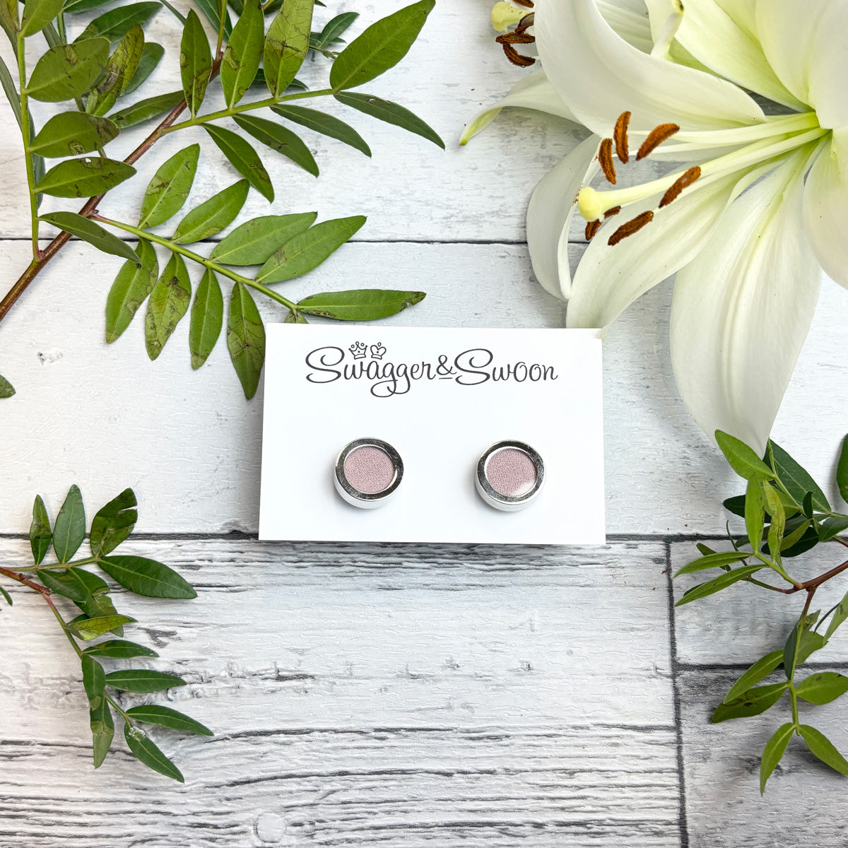 Lilac Rose Cufflinks