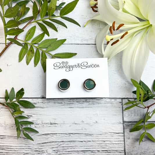 Forest Green Cufflinks