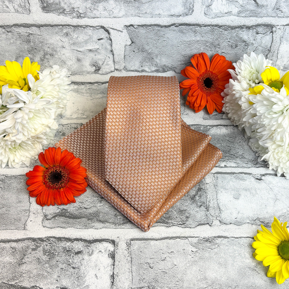 Spice Woven Wedding Tie