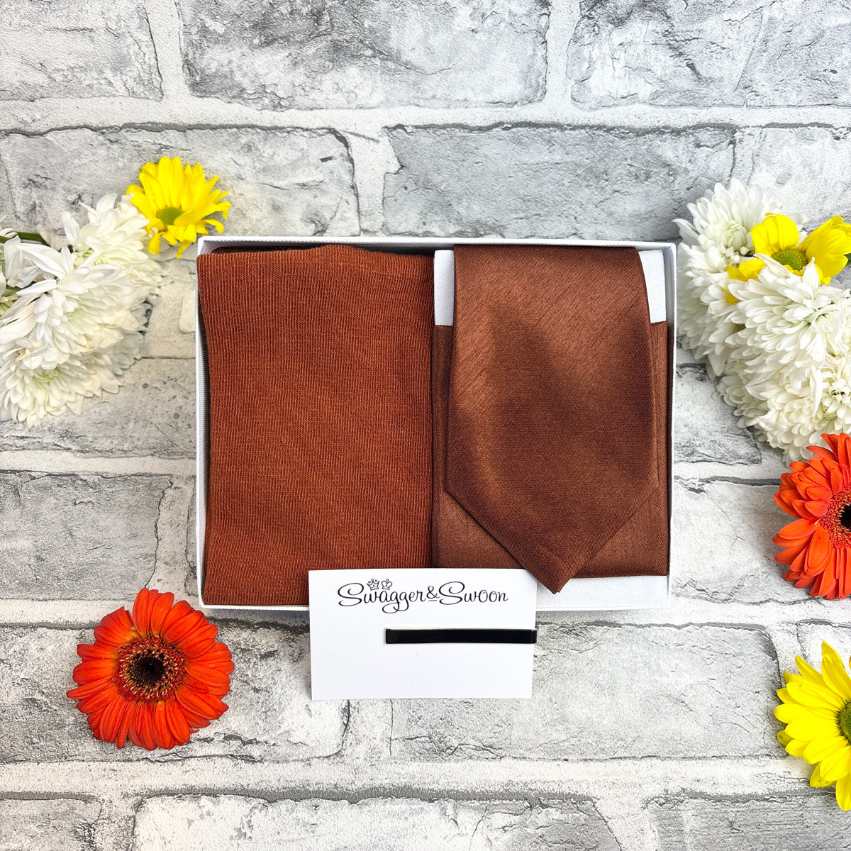 Russet Shantung Wedding Swatch