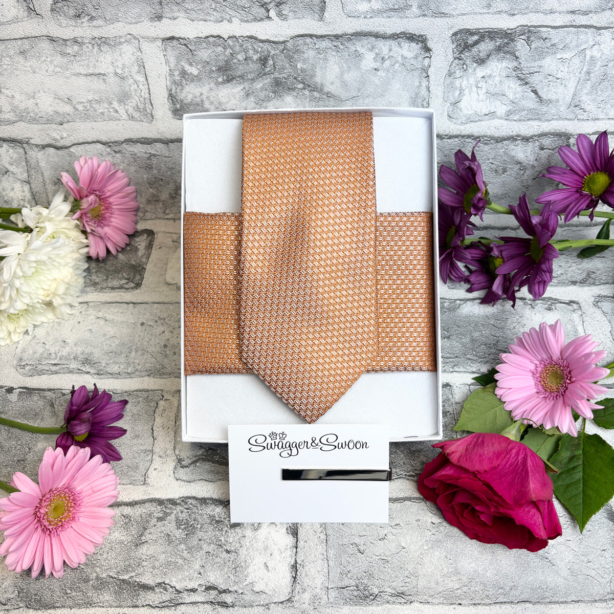 Spice Woven Wedding Swatch