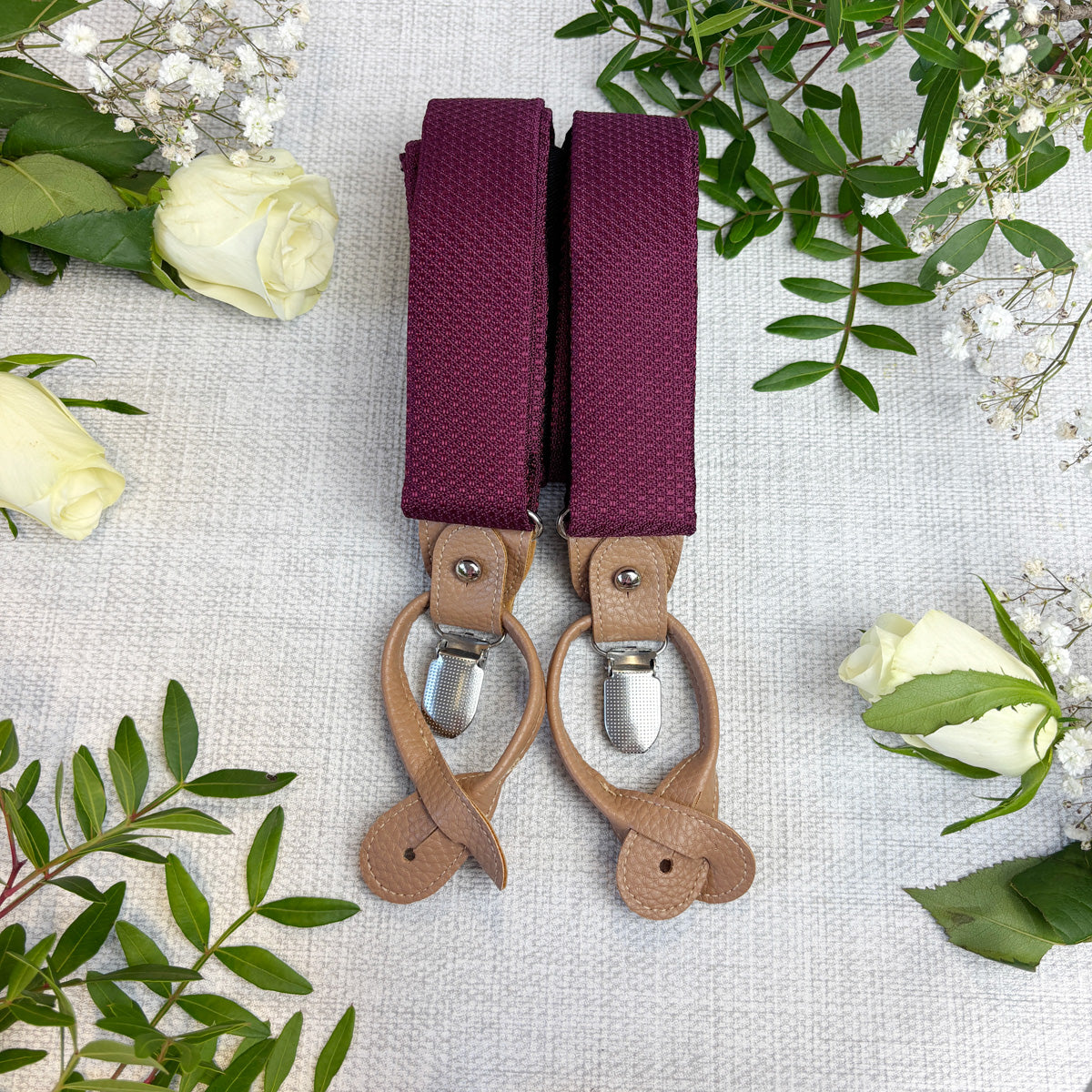 Cassis Woven Wedding Braces
