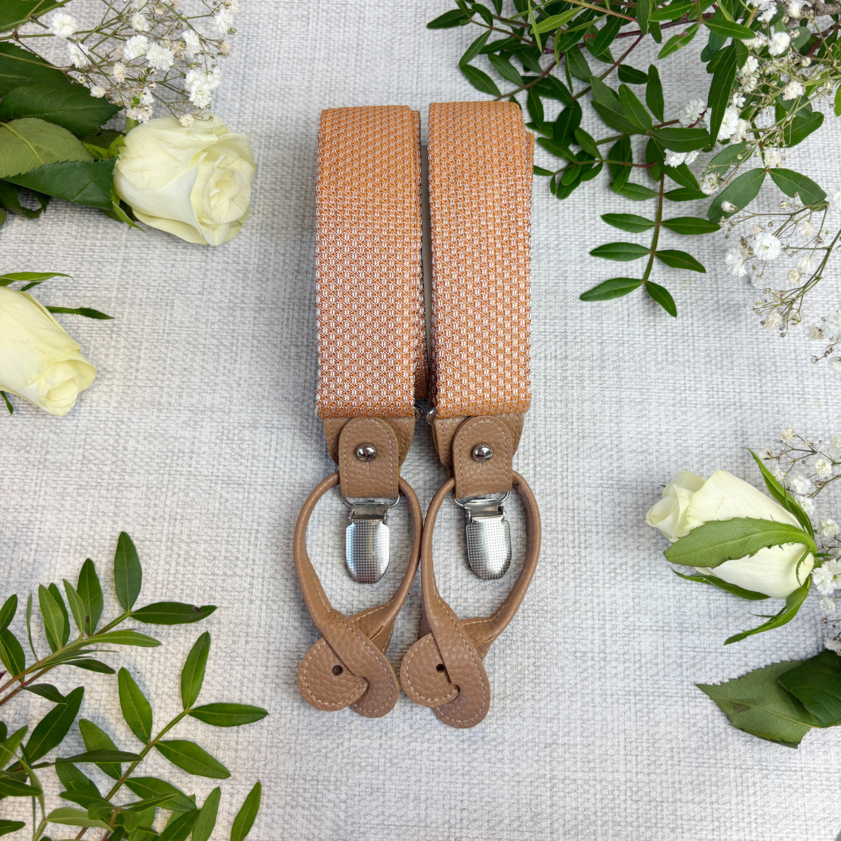 Spice Woven Wedding Swatch