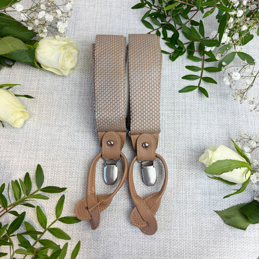 Bronze Woven Wedding Braces