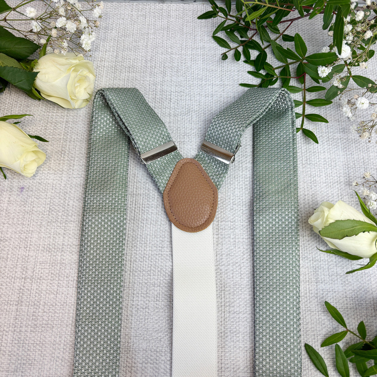 Wild Sage Woven Wedding Braces