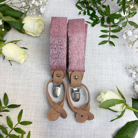 Desert Rose Paisley Wedding Braces