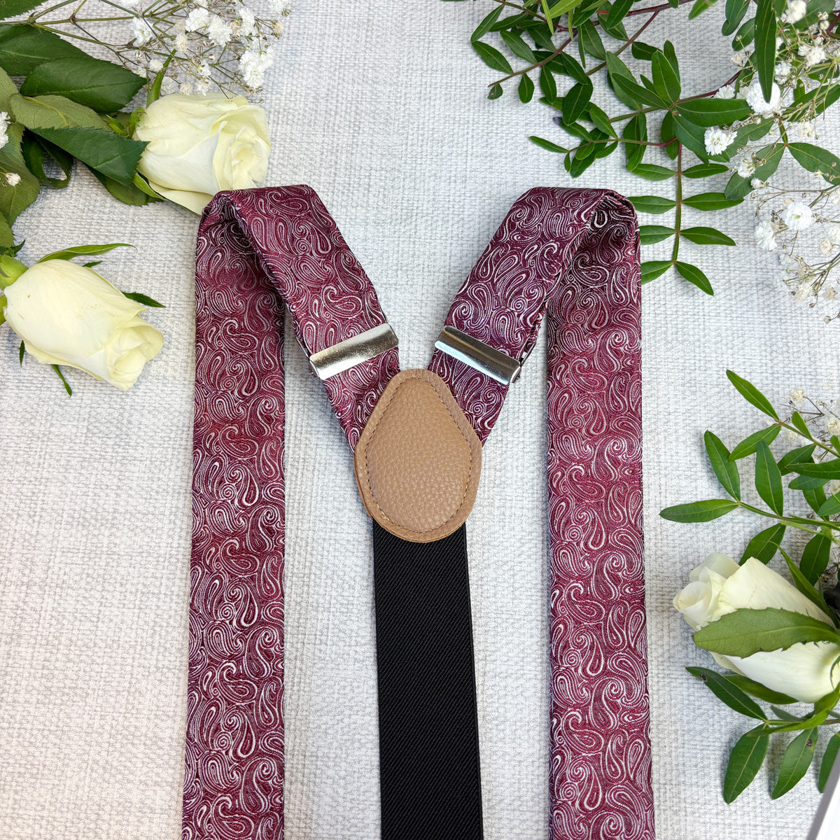 Cassis Paisley Wedding Braces