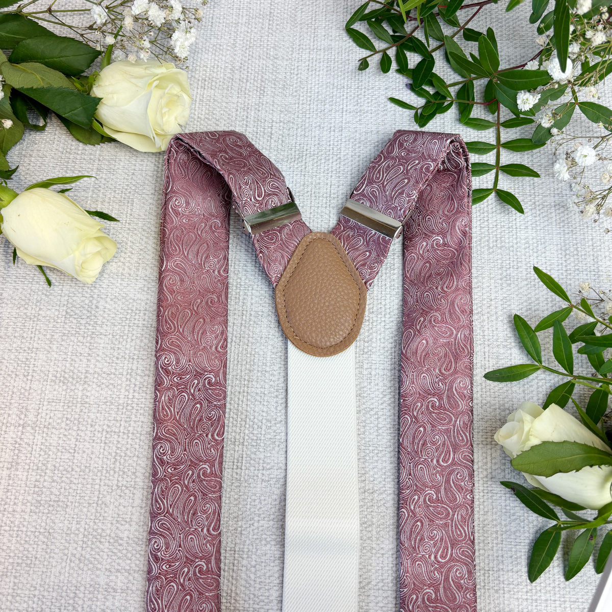 Desert Rose Paisley Wedding Braces