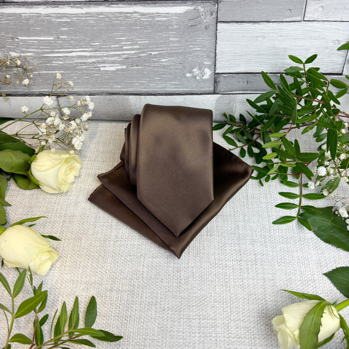 Walnut Pocket Square