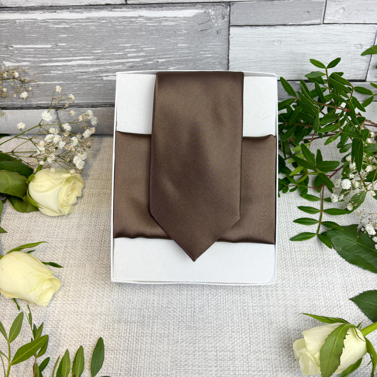 Walnut Pocket Square