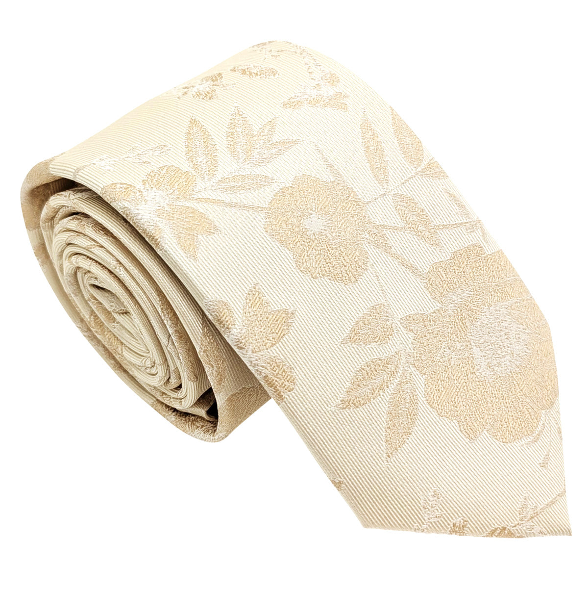 Ivory-Wildflower-Wedding-Tie
