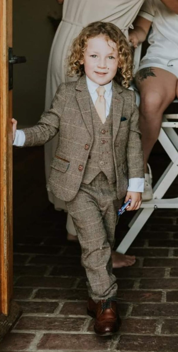 Pale Gold Boys Ties