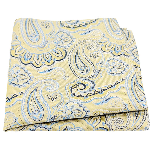 Lemon-Sorbet-Paisley-Silk-Pocket-Square