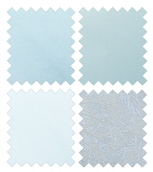 Light Blue Wedding Tie Swatch Pack