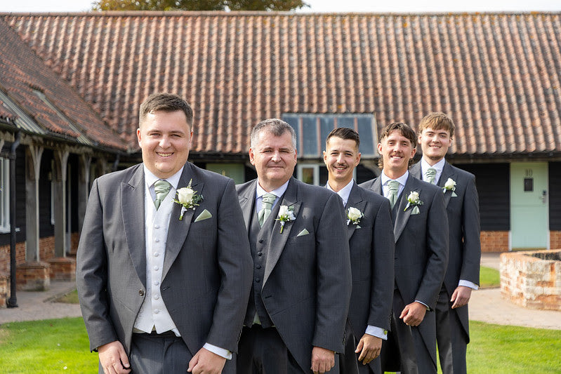 Light Sage Shantung Wedding Cravat