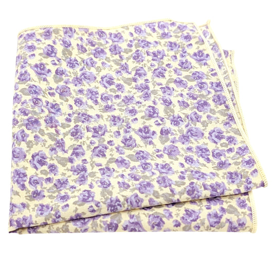 Lilac-Ditsy-Floral-Cotton-Pocket-Square