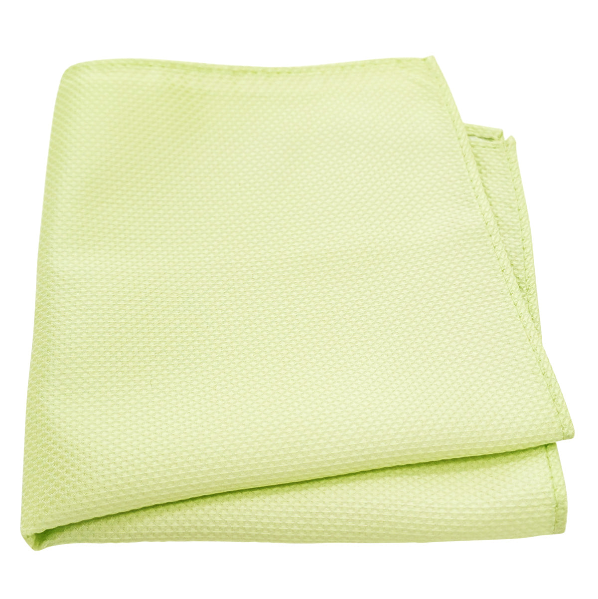 Lime Sorbet Textured Pocket Square