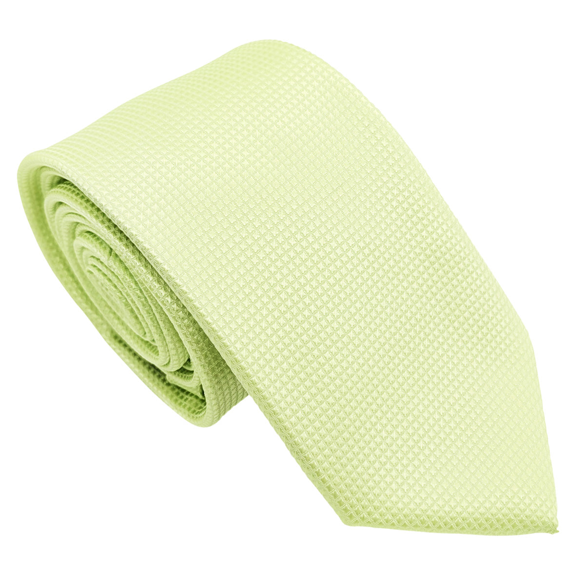 Lime Sorbet Textured Wedding Tie