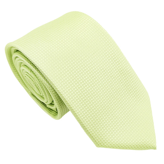 Lime Sorbet Textured Wedding Tie