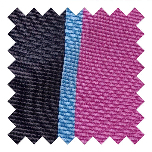 Magenta Stripe Wedding Swatch