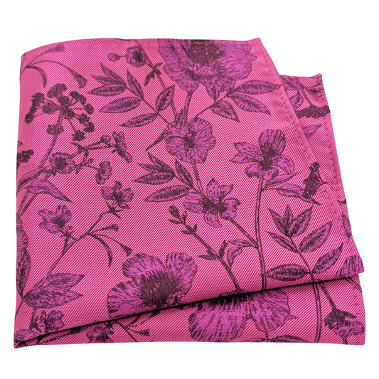 Magenta-Wildflower-Pocket-Square