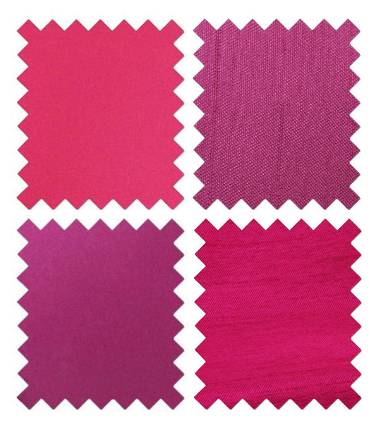 Magenta Wedding Tie Swatch Pack