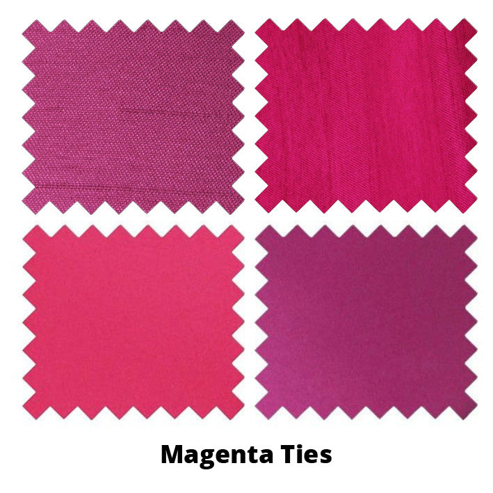 Wedding Tie Colour Matching Swatch Packs - Pinterest Offer
