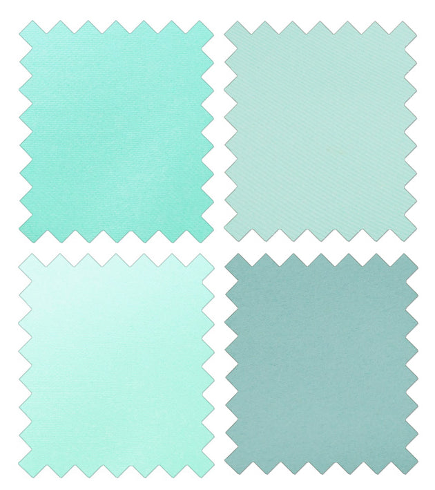 Mint Blue Wedding Tie Swatch Pack