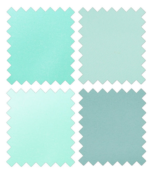 Mint Blue Wedding Tie Swatch Pack