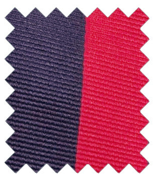 Navy Red Stripe Wedding Tie Swatch