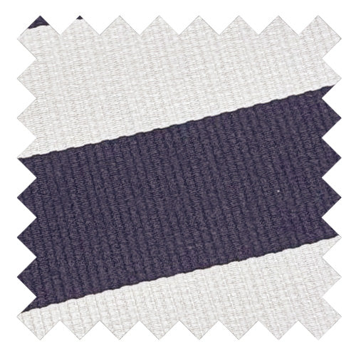 Navy & White Stripe Wedding Swatch