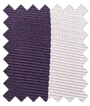 Navy White Stripe Wedding Tie Swatch