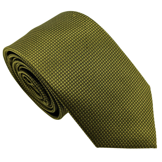 Olive Textured Wedding Tie