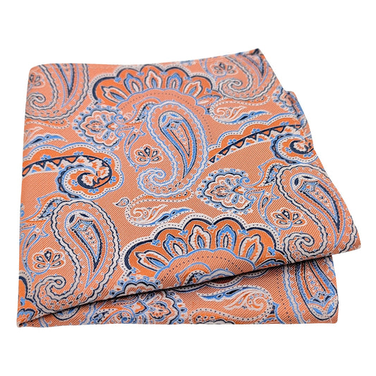 Orange-Paisley-Silk-Pocket-Square