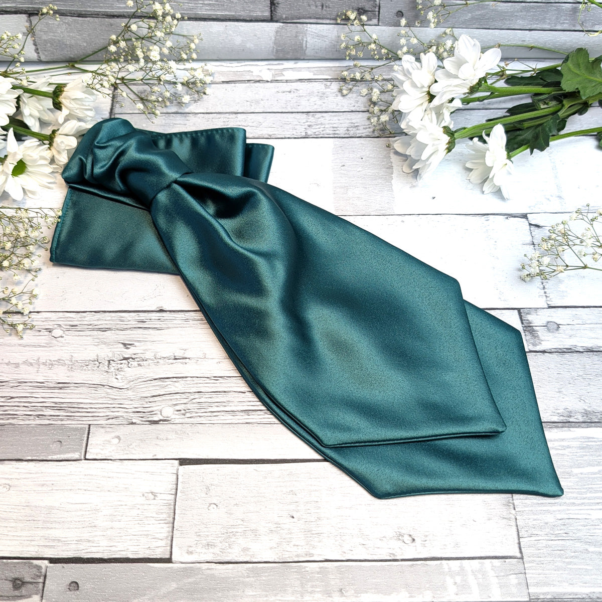 Forest Green Wedding Cravat