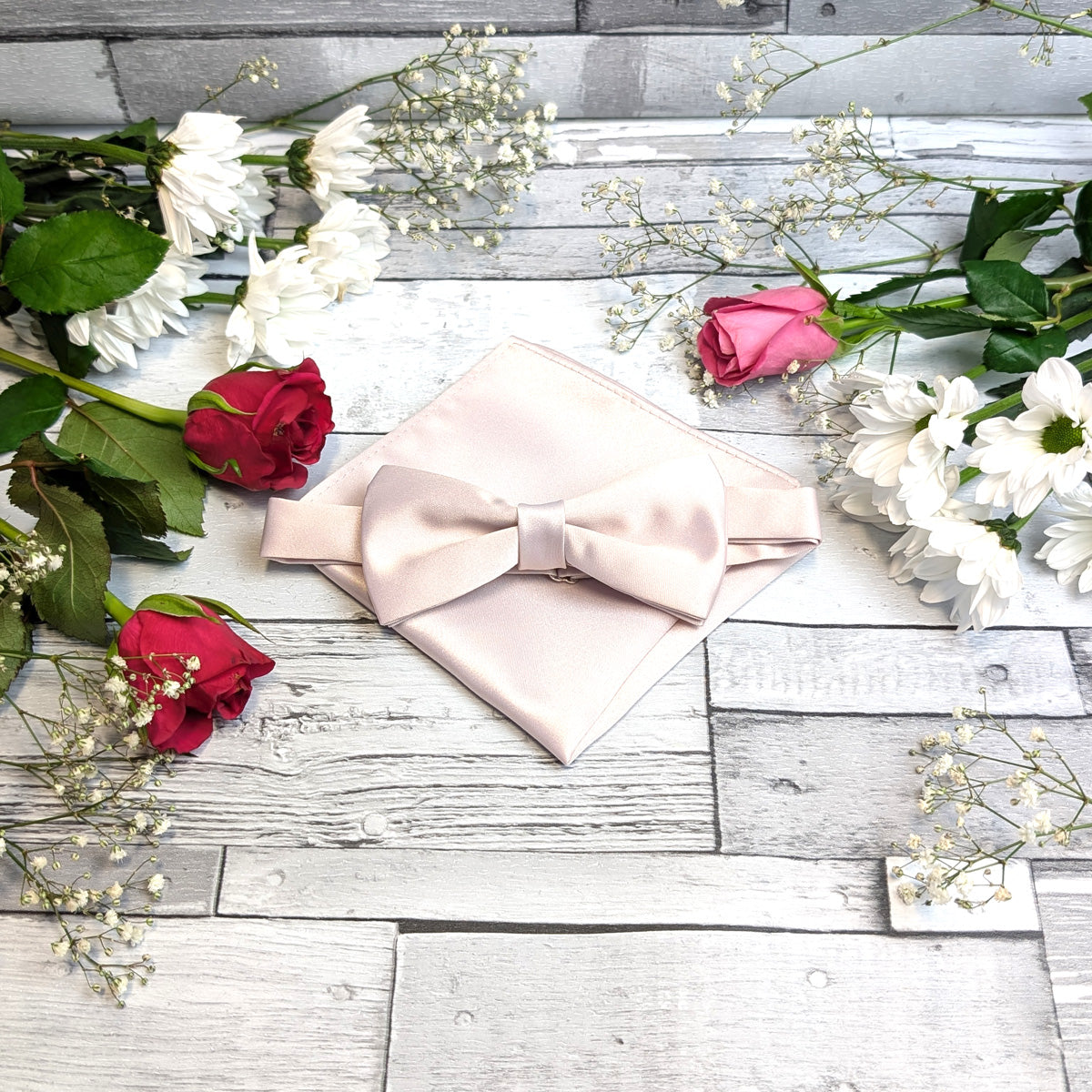 Blush Pink Pocket Square