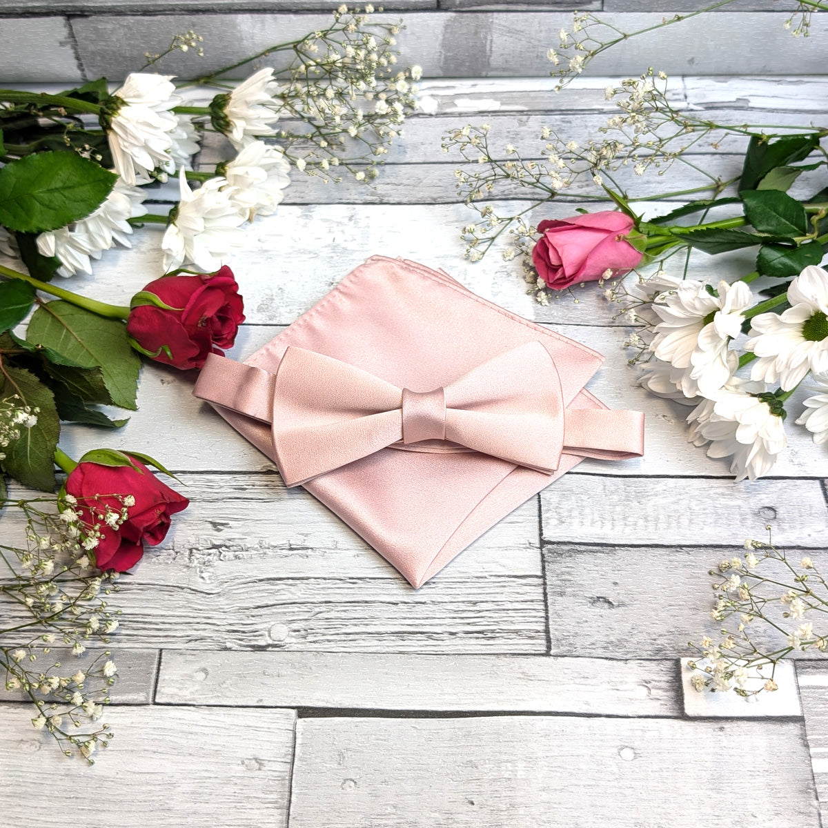 Rose Gold Pocket Square