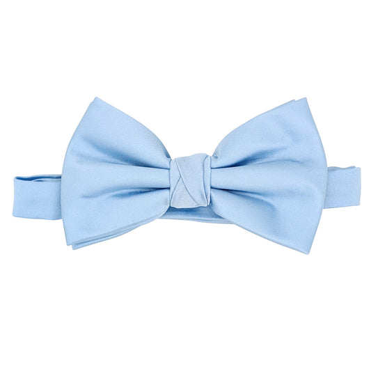Cloudy Blue Bow Tie